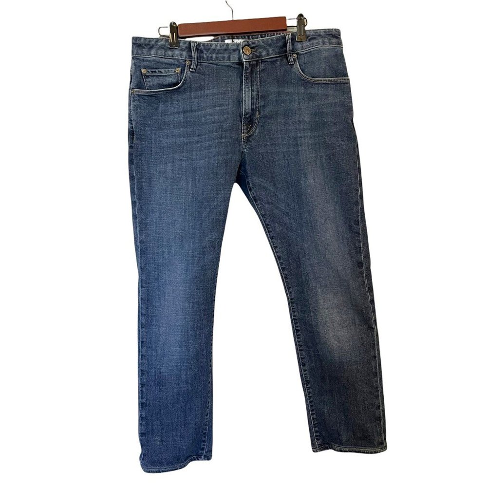 PT05 Play It Loud Mens Jazz Classic Straight Jeans Blue Stretch Denim 36